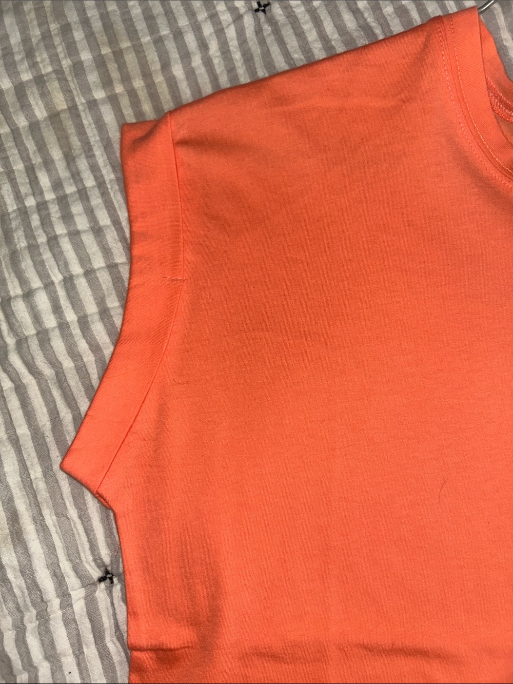 Zenana Outfitters Orange Short-Sleeve Crewneck Tee - Picture 3 of 3